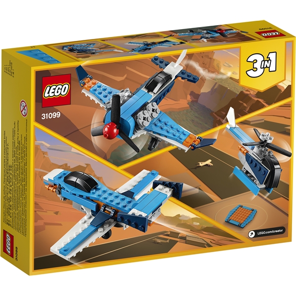 31099 LEGO Creator Propellerplan (Bild 2 av 3)