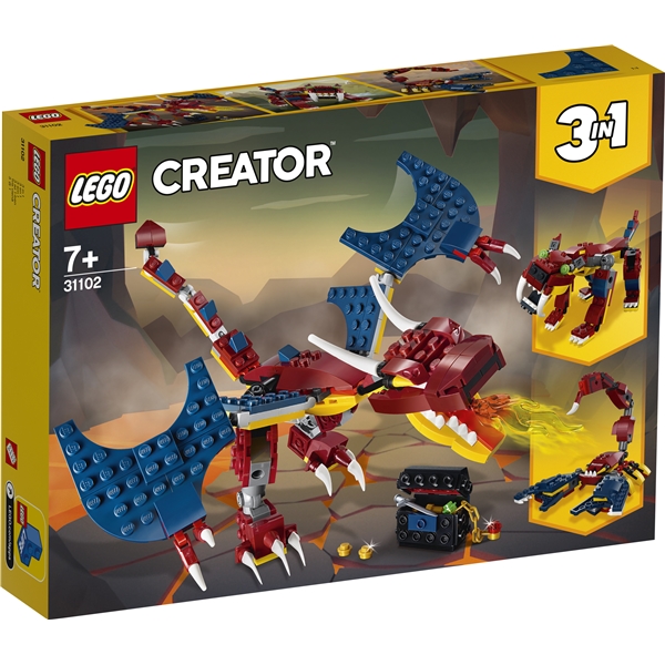 31102 LEGO Creator Elddrake (Bild 1 av 3)