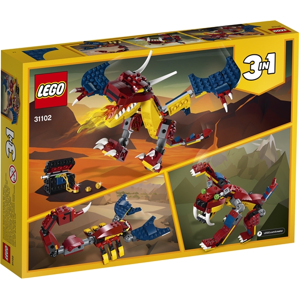 31102 LEGO Creator Elddrake (Bild 2 av 3)
