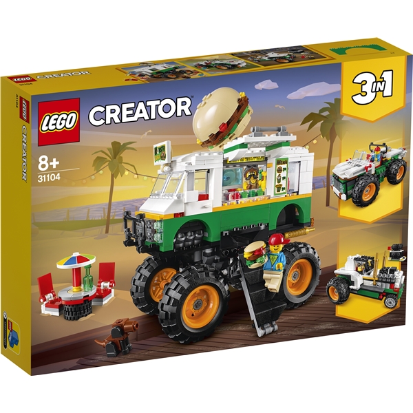 31104 LEGO Creator Hamburgermonstertruck (Bild 1 av 3)