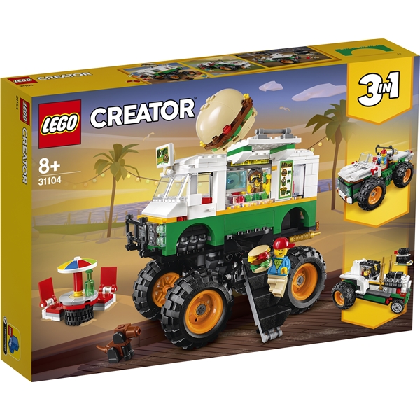 31104 LEGO Creator Hamburgermonstertruck (Bild 1 av 3)