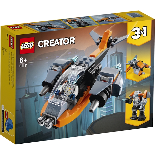 31111 LEGO Creator Cyberdrönare (Bild 1 av 6)