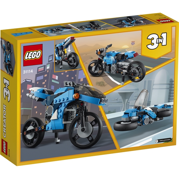 31114 LEGO Creator Supermotorcykel (Bild 2 av 6)