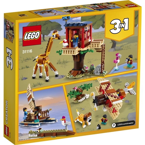 31116 LEGO Creator Safariträdkoja (Bild 2 av 8)