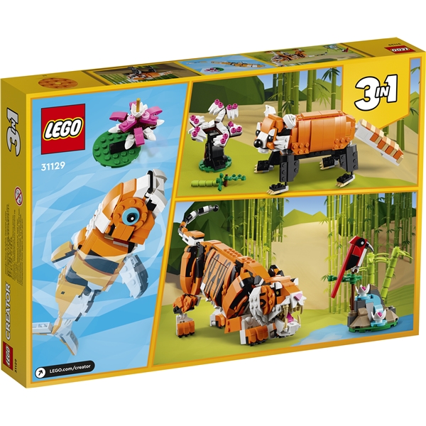 31129 LEGO Creator Majestätisk Tiger (Bild 2 av 5)