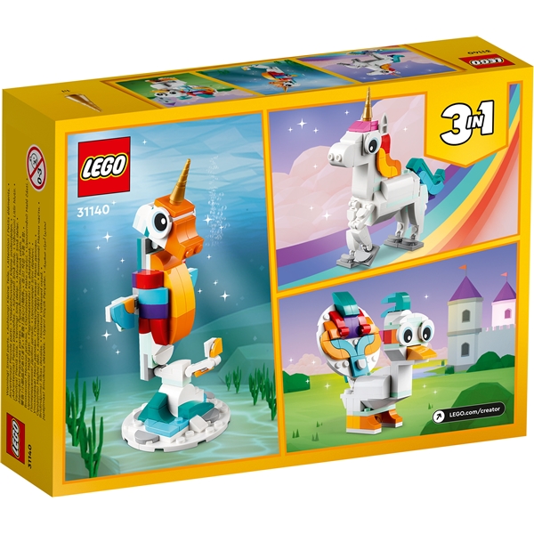 31140 LEGO Creator Magisk Enhörning (Bild 2 av 5)