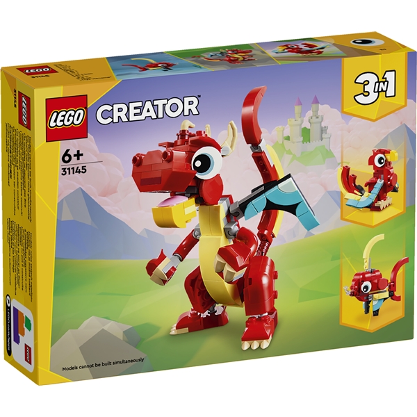 31145 LEGO Creator Röd Drake (Bild 1 av 6)