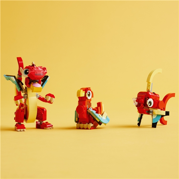 31145 LEGO Creator Röd Drake (Bild 6 av 6)