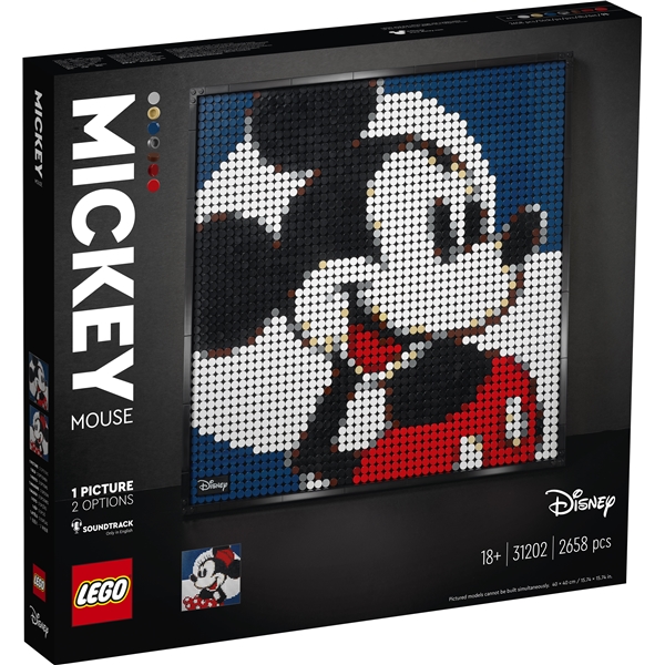 31202 LEGO Art Disneys Mickey Mouse (Bild 1 av 3)