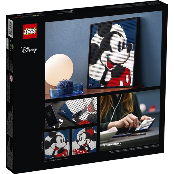 31202 LEGO Art Disneys Mickey Mouse (Bild 2 av 3)