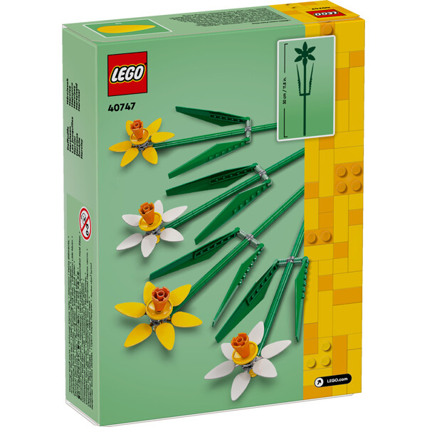40747 LEGO Botanicals Påskliljor (Bild 2 av 6)