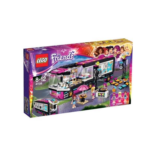 41106 LEGO Friends Popstjärnornas turnébuss (Bild 1 av 8)