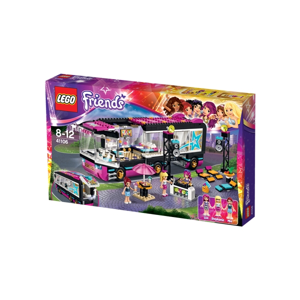 41106 LEGO Friends Popstjärnornas turnébuss (Bild 5 av 8)