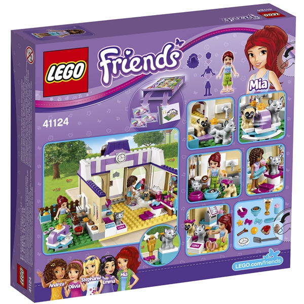 41124 LEGO Friends Heartlakes hunddagis (Bild 3 av 3)