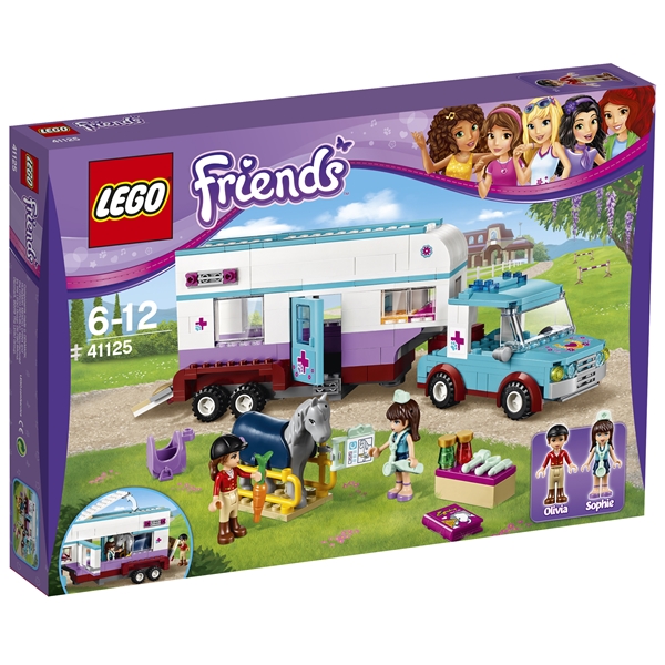 41125 LEGO Friends Veterinärens hästtransport (Bild 1 av 3)