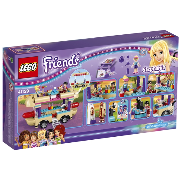 41129 LEGO Friends Nöjespark korvkiosk (Bild 3 av 3)