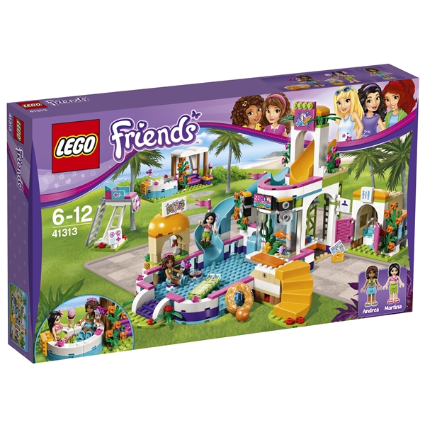 41313 LEGO Friends Heartlakes Sommarpool (Bild 1 av 3)