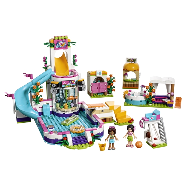 41313 LEGO Friends Heartlakes Sommarpool (Bild 3 av 3)