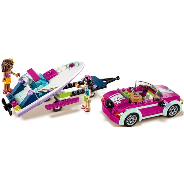 LEGO Friends Andreas Transportbil för Racerbåtar (Bild 6 av 7)