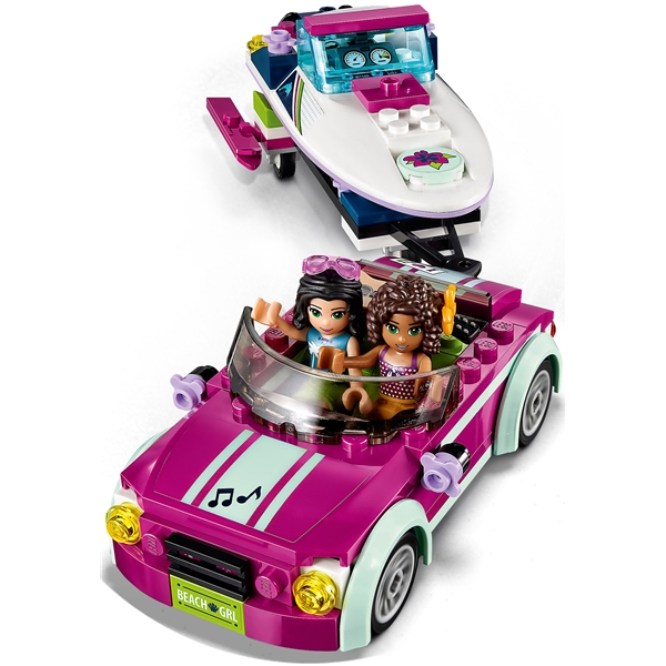 LEGO Friends Andreas Transportbil för Racerbåtar (Bild 7 av 7)