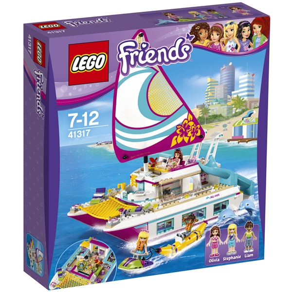 41317 LEGO Friends Solskenskatamaran (Bild 1 av 6)