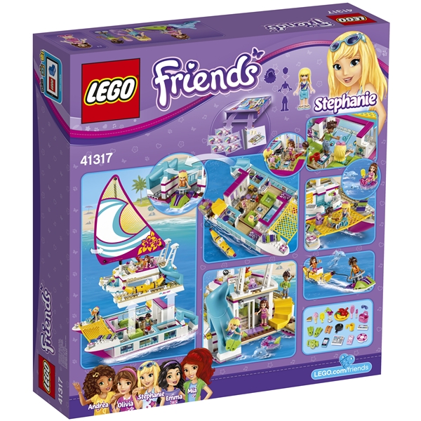 41317 LEGO Friends Solskenskatamaran (Bild 2 av 6)