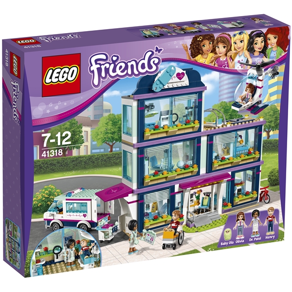 41318 LEGO Friends Heartlakes Sjukhus (Bild 1 av 7)