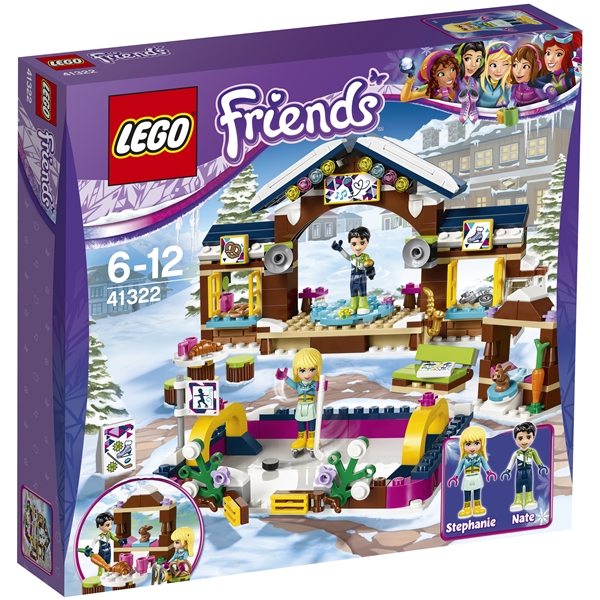 41322 LEGO Friends Vinterresort Skridskobana (Bild 1 av 5)