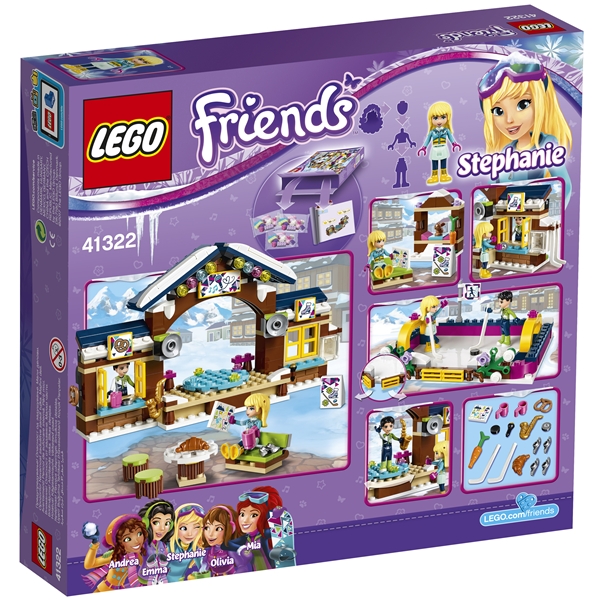 41322 LEGO Friends Vinterresort Skridskobana (Bild 2 av 5)