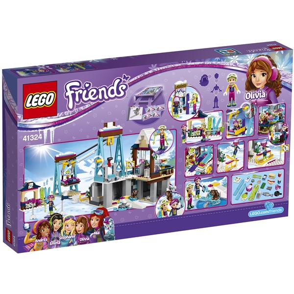 41324 LEGO Friends Vinterresort Skidlift (Bild 2 av 6)