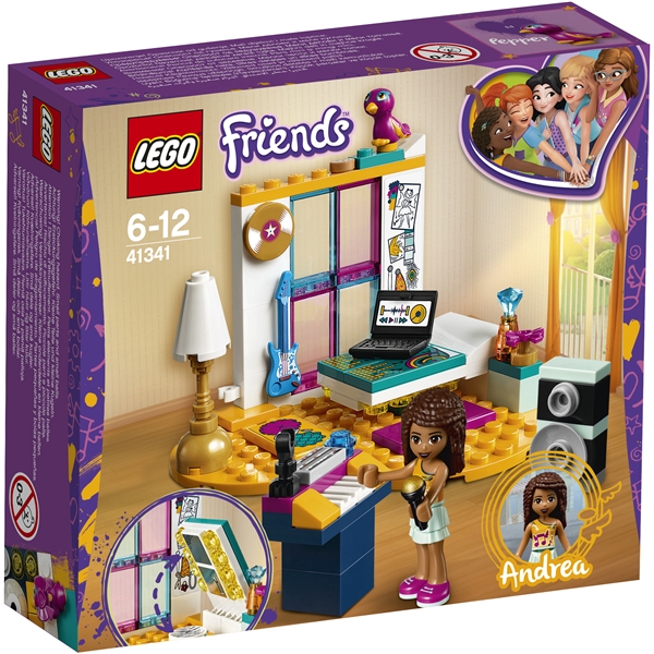 41341 LEGO Friends Andreas sovrum (Bild 1 av 4)