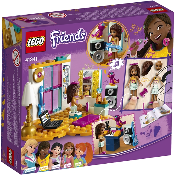 41341 LEGO Friends Andreas sovrum (Bild 2 av 4)