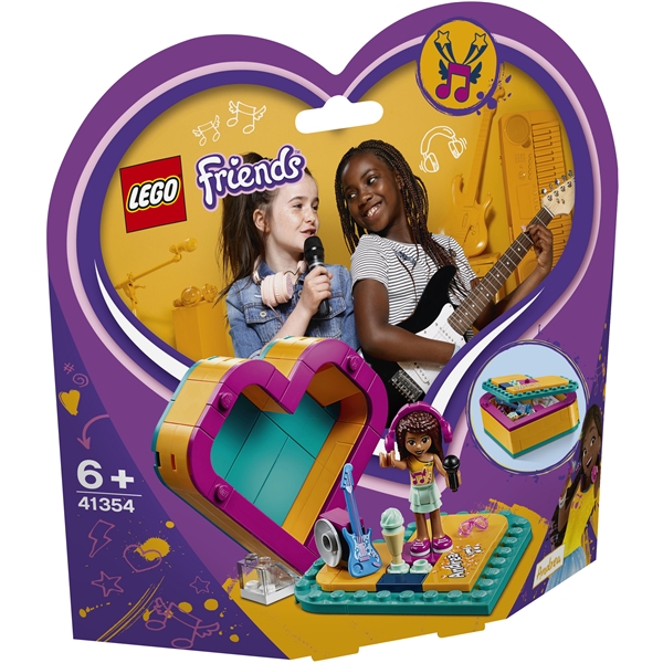 41354 LEGO Friends Andreas Hjärtask (Bild 1 av 5)