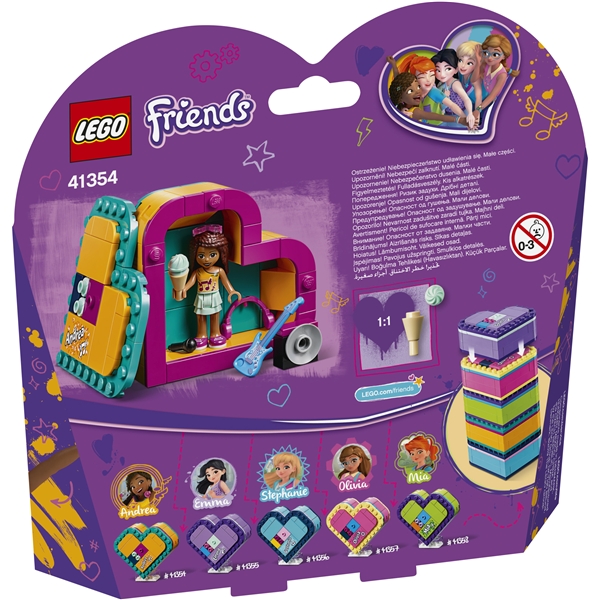 41354 LEGO Friends Andreas Hjärtask (Bild 2 av 5)