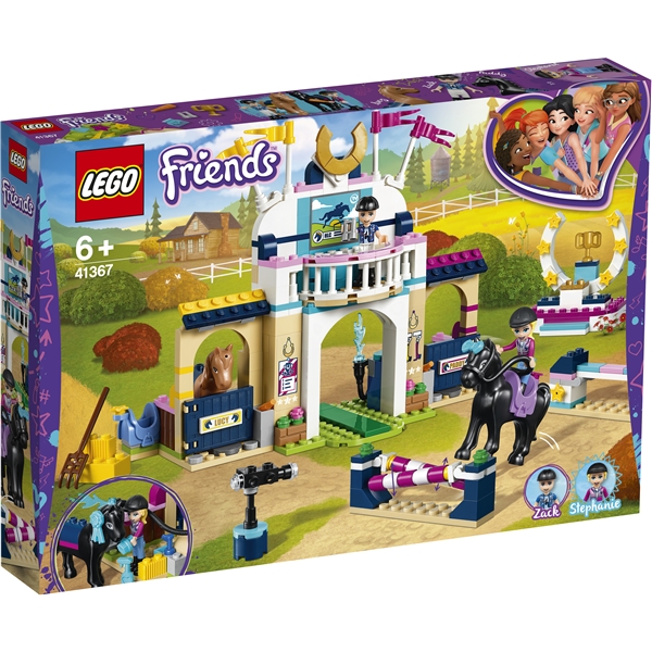 41367 LEGO Friends Stephanies Hästhoppning (Bild 1 av 5)