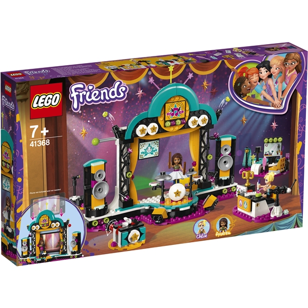 41368 LEGO Friends Andreas Talangshow (Bild 1 av 5)