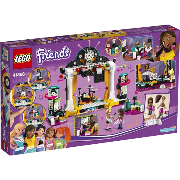 41368 LEGO Friends Andreas Talangshow (Bild 2 av 5)