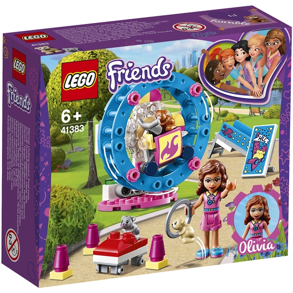 41383 LEGO Friends Olivias Hamsterlekplats (Bild 1 av 5)