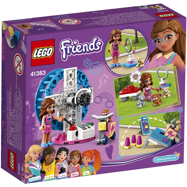 41383 LEGO Friends Olivias Hamsterlekplats (Bild 2 av 5)