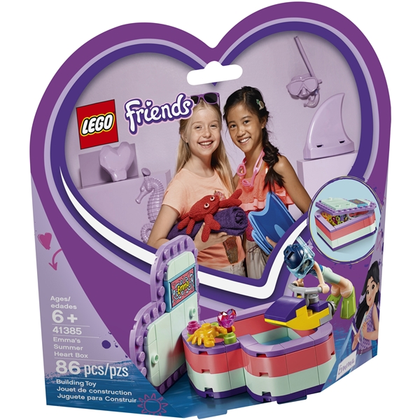 41385 LEGO Friends Emmas Sommarhjärtask (Bild 1 av 2)