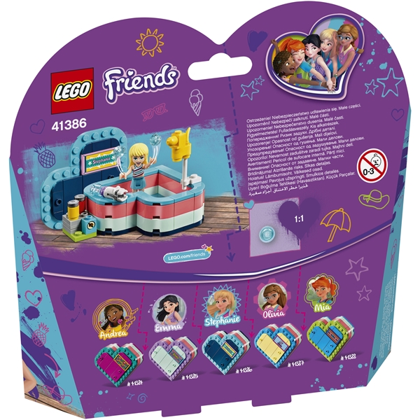 41386 LEGO Friends Stephanies Sommarhjärtask (Bild 2 av 3)