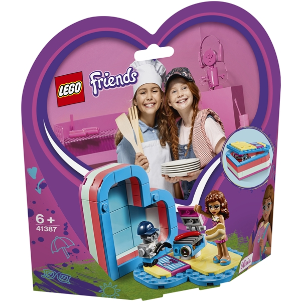 41387 LEGO Friends Olivias Sommarhjärtask (Bild 1 av 3)