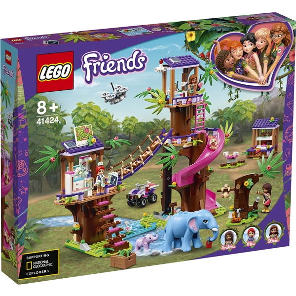 41424 LEGO Friends Räddningsstation i Djungeln (Bild 1 av 7)