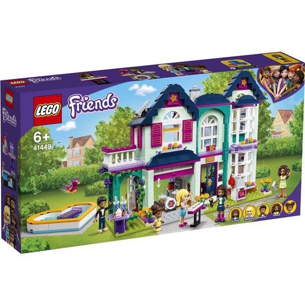 41449 LEGO Friends Andreas Familjevilla (Bild 1 av 4)