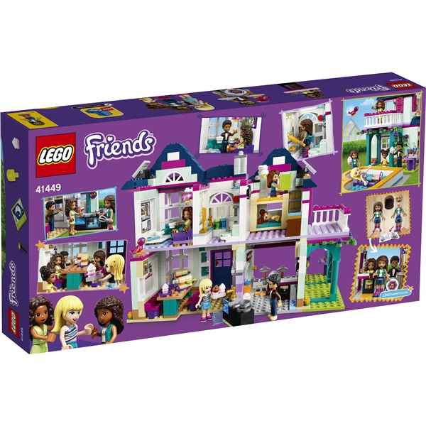 41449 LEGO Friends Andreas Familjevilla (Bild 2 av 4)