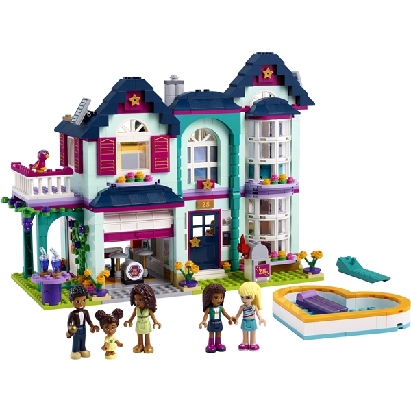 41449 LEGO Friends Andreas Familjevilla (Bild 3 av 4)