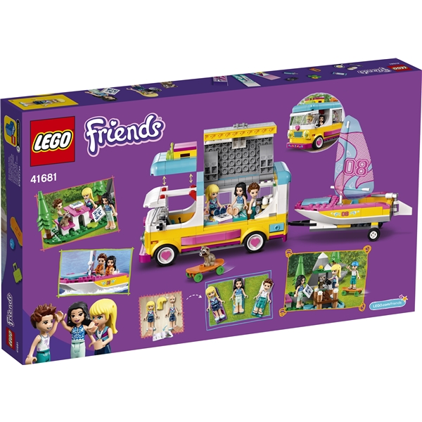 41681 LEGO Friends Husbil och Segelbåt i Skogen (Bild 2 av 3)