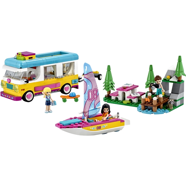 41681 LEGO Friends Husbil och Segelbåt i Skogen (Bild 3 av 3)