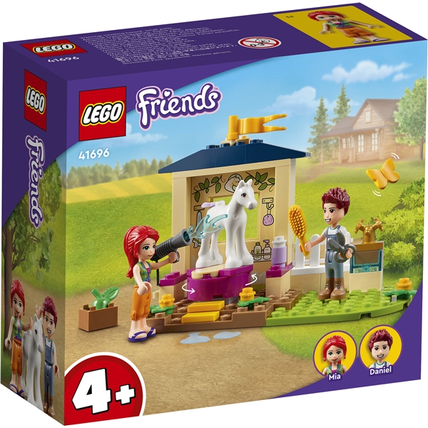 41696 LEGO Friends Stall med Ponnytvätt (Bild 1 av 6)
