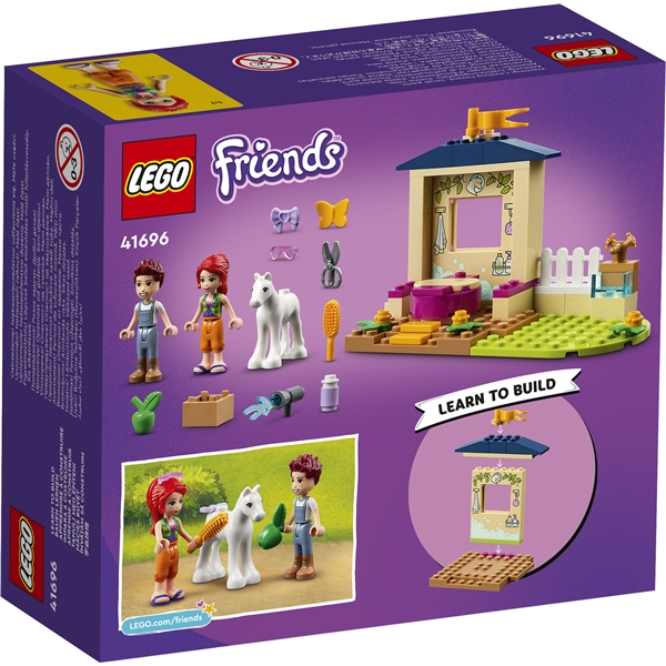 41696 LEGO Friends Stall med Ponnytvätt (Bild 2 av 6)